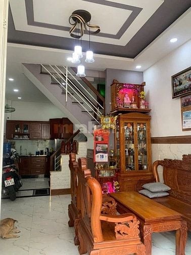 ⭐ Nhà hẻm 10m 79/51/ Phú Định p16, 4,1x8m, 1 Lầu, 2 pn, sổ hồng 