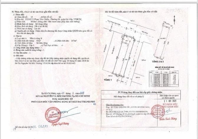 Bán nhà góc 2 mặt hẻm (5x18) 252/62/15 PHẠM VĂN CHIÊU P9 Gò Vấp 