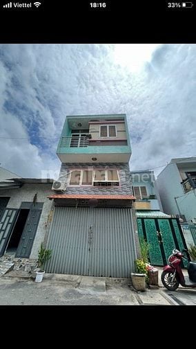 Bán nhà mặt tiền 7 Đường số 20 1 trệt 2 lầu 3 phòng ngủ 2vs