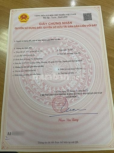 Bán nhà mới đẹp Ngay CITYPLAND 448/14 Quang Trung p10 Gò Vấp 