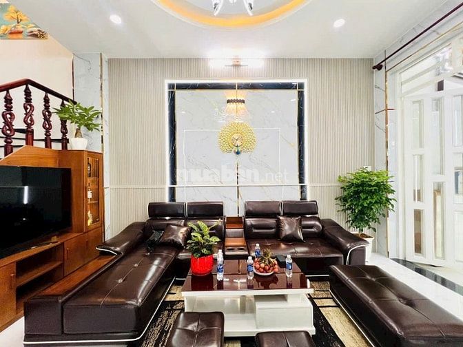 BÁN NHÀ HIỆP THÀNH Q.12, 1 TRỆT 2 LẦU, GÓC 2 MẶT TIỀN, GIÁ 6 TỶ 5
