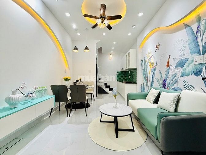 CHÍNH CHỦ BÁN NHÀ NHỎ XINH GÒ VẤP 2LẦU GẦN SÂN BAY FULL NỘI THẤT
