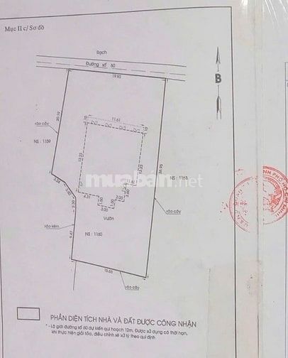 Bán nhà đất mặt tiền Đường 60, Thảo Điền, 542m² công nhận, 90 tỷ