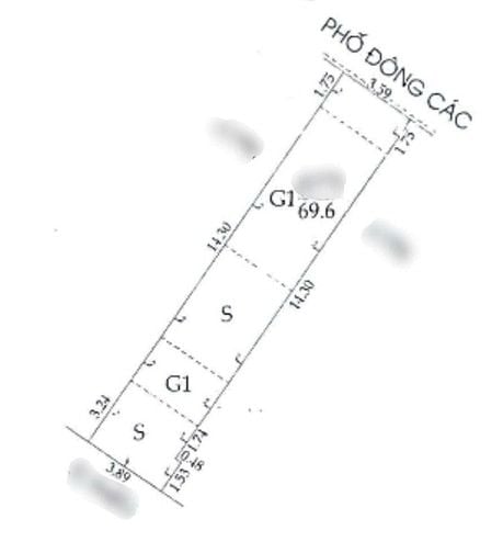 Bán nhà chính chủ mặt phố Đông Các - Đống Đa 70m2* 4 tầng Giá 29,8 tỷ