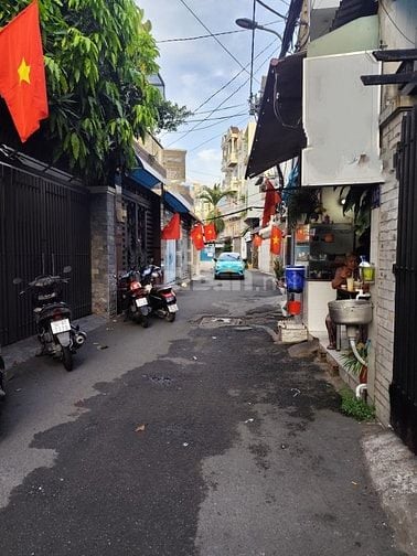 GÒ VẤP- QUANG TRUNG- HẺM XE HƠI THÔNG- 90m2- 4 TẦNG- 98TR/m2