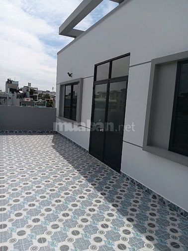 Cho thuê toà nhà CHDV Dương quảng hàm, Gò Vấp. Dtkv 200m2 Hầm 3 lầu TM