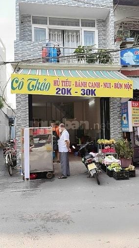 Cô Hà kẹt tiền bán, nhà Trệt lầu 56,9m2 An dương vương , p16, q8