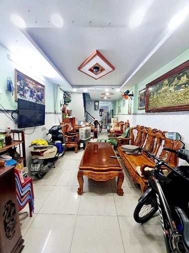  3 MẶT HẺM, HẺM THÔNG, THẲNG 1 TRỤC -37M2 2 TẦNG BTCT - 5.2 TỶ
