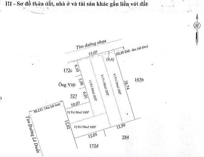 (Phát Mại) 5 căn nhà MT đường Lê Duẩn 556m2 - đối diện TT Hành Chính