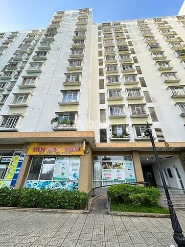 CC D1 KDC Phú Lợi P7 Q8, 2PN 71,9m2 SHR, tặng nội thất, HHMG 20TR