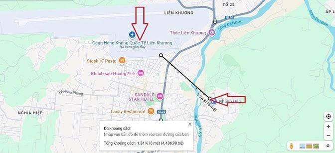 (Phát Mại) đất rẽ Phan Chu Trinh (25x65) cách sb Liên Khương 2km