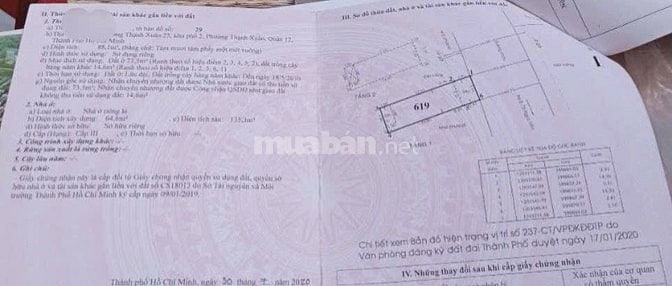 Nhà bán Thạnh Xuân 25. Giá: (7 tỷ)