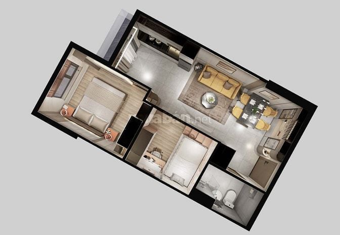 Chỉ TT 230 TRIỆU sở hữu căn hộ 2PN BCONS SOLARY gần tuyến Metro