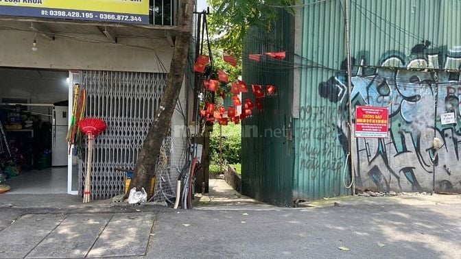 Bán đất mặt đường Âu Cơ (phía Hồ Tây) 12.9 tỷ