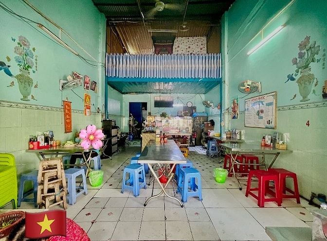 Bán nhà mặt tiền - Kinh doanh quán ăn lâu năm tại Thành Thái, Hòa Thàn