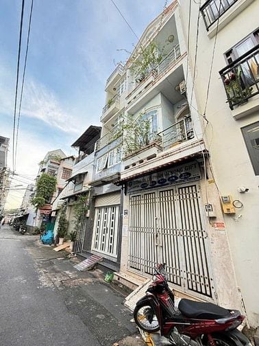 Bán nhà 3 tầng hẻm 6m thông đường  Văn Chung, P.13, TB,  chỉ 7 tỉ 200