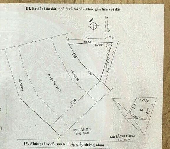 Cho thuê nhà ngang 12m x 10m. 18tr/tháng. 16a lũy bán bích