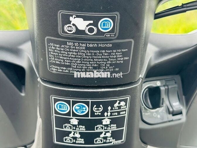 HONDA SH MODE 125 ABS XÁM SPORT MỚI TINH VỪA ĐK