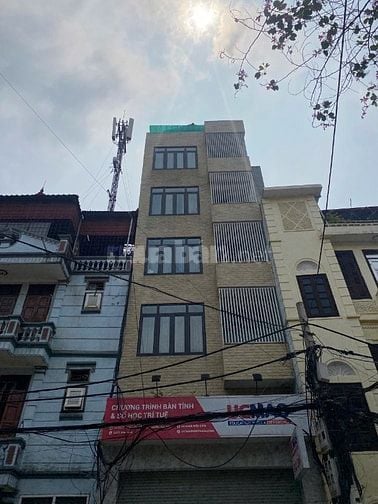 Cho thuê nhà ĐỘI CẤN 62m2 x 7 tầng có THANG MÁY, thoáng trc sau 33tr