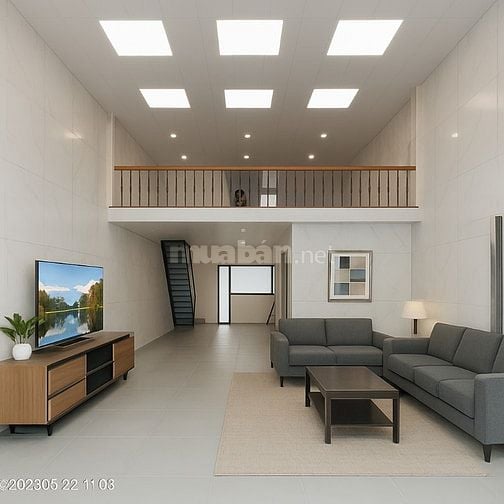 BÁN NHÀ THỊ TRẤN HÓC MÔN 162m2 BÀ TRIỆU 2 Lầu 