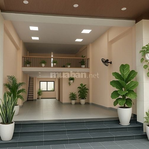 BÁN NHÀ THỊ TRẤN HÓC MÔN 162m2 BÀ TRIỆU 2 Lầu 