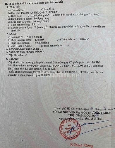 Bán biệt thự Sky House đường số 27, sau lưng Estella, 3PN, có hồ cá