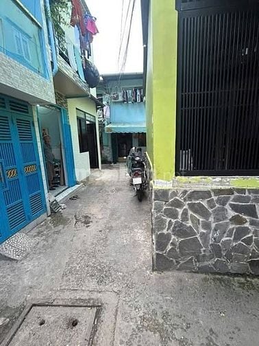  2ty050 nhà 1 lầu P10Q8 16mv đất khu hiện hữu hẻm thông Sổ hồng riêng