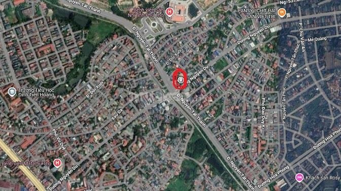 Bán đất ngã 4 Nguyễn Du- Nguyễn Tất Thành
