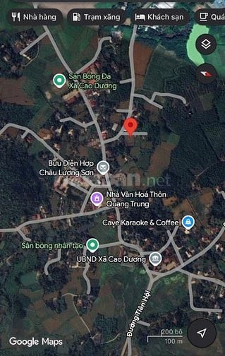 Bán đất Cao Dương Lương Sơn Hòa Bình DT 158m2 có 50m tc giá hơn 3tr/m2