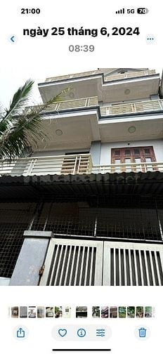  CC cho thuê nhà 5 tầng, 60m2, Vũ Đức Thận, Long Biên, HN