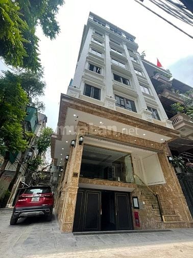 Bán tòa nhà Hoàng Quốc Việt, Cầu Giấy 110m2* 8T* MT 6.6m Giá 50 tỷ 