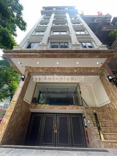 Bán tòa nhà Hoàng Quốc Việt, Cầu Giấy 110m2* 8T* MT 6.6m Giá 50 tỷ 