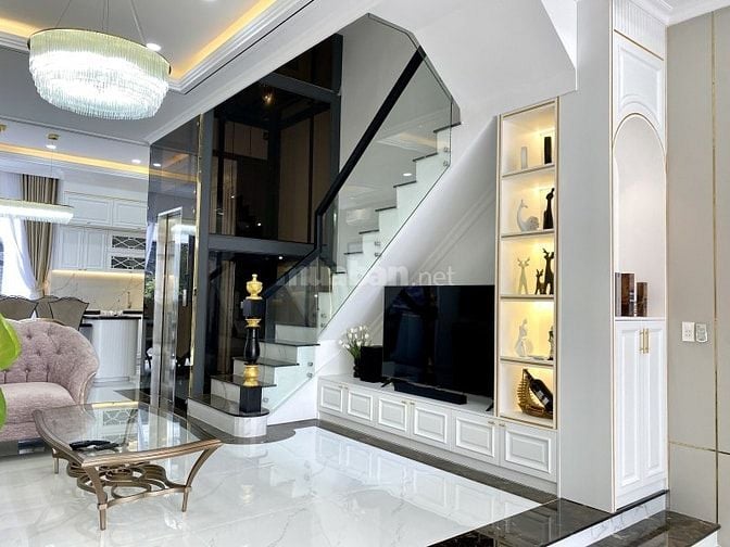 🏡 SIÊU PHẨM NHÀ XINH –HẺM OTO -CÓ THANG MÁY – THIẾT KẾ CHUẨN CHÂU ÂU