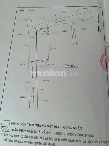 💥 Giá giảm 500 triệu còn 5,95 tỷ TL/47,6m2 NHÀ CĂN GÓC 2 MẶT TIỀN HẺM