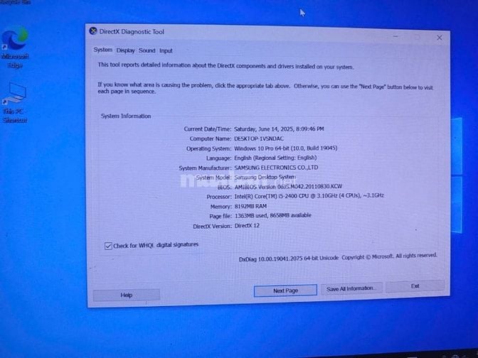 thanh lý máy văn phòng,xem phim,game nhẹ cpu i5