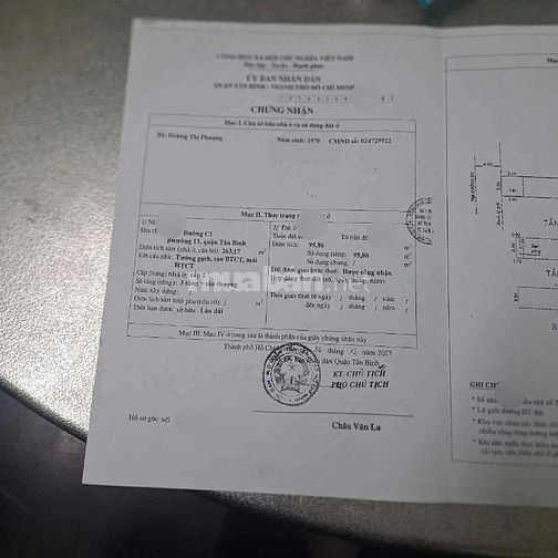 Bán nhà hẻm 8m sát nhà ga T3, Tân Bình, gần 100m2, 4 tầng chỉ 10 tỷ 99