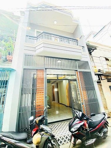Về quê bán gấp nhà 64m2,1 trệt 2 lầu, SHR, Lê văn Quới, giá 960tr.