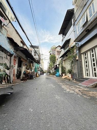HẺM NHỰA 6M VĂN CHUNG P13, 3.6x12m, 2 LẦU, GIÁ 7.2 TỶ TL