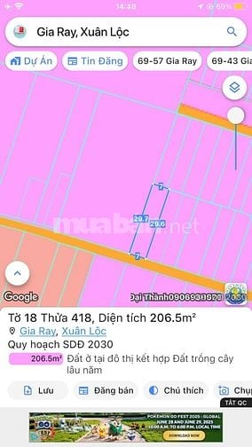 ĐẤT NỀN FULL THỔ CƯ DƯỚI CHÂN NÚI CHỨA CHAN XUÂN LỘC ĐỒNG NAI