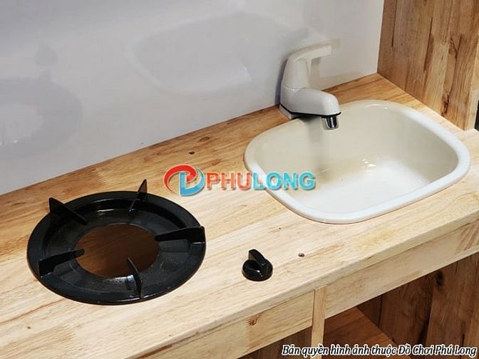 TỦ BẾP MẦM NON PL2552B – CHO TRẺ HÓA THÂN THÀNH “ĐẦU BẾP NHÍ”
