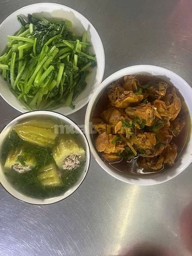 Tìm việc theo giờ chuyên nấu an gia đình ,giúp việc ,trong bé