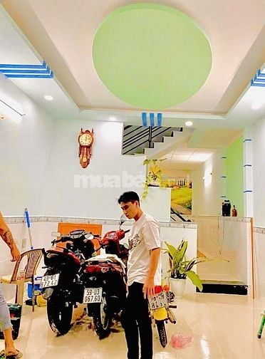 Bán nhà hẻm 3m(3 gác) Kênh Tân Hóa, P.Phú Trung, Q.Tân Phú giá 5.3 tỷ