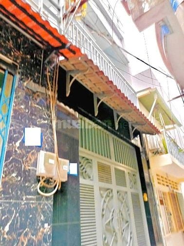 Bán nhà hẻm 3m(3 gác) Kênh Tân Hóa, P.Phú Trung, Q.Tân Phú giá 5.3 tỷ