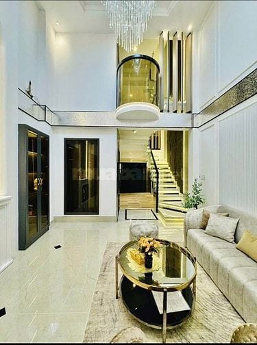 SIÊU PHẨM NHÀ CỰC KỲ ĐẸP, CÓ THANG MÁY 450kg ĐƯỜNG 8M Ô TÔ XE TẢI 