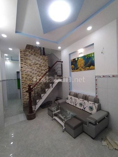 Nhà 4 tầng – 5PN – Gần hẻm xe hơi Dương Bá Trạc, Q.8 – Giá chỉ 3.9 tỷ