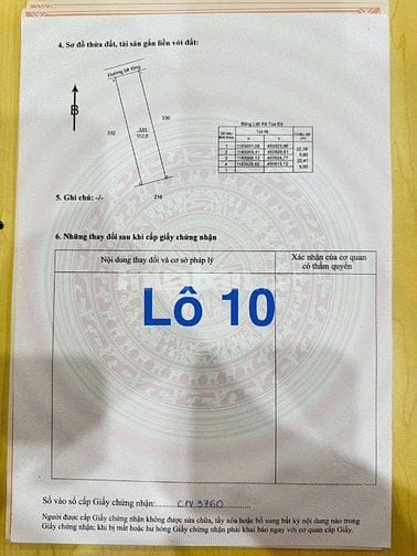 480tr rước ngay lô đất 112m2 có 80m2 thổ cư tại xã Châu Đức, TPHCM