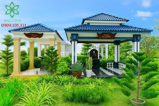 Bán các loại huyệt mộ tại dự án Hạc Cảnh Viên Cần Guộc