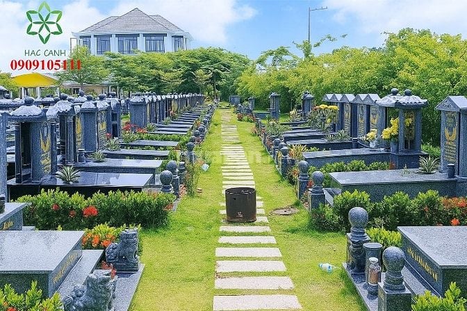 Bán các loại huyệt mộ tại dự án Hạc Cảnh Viên Cần Guộc