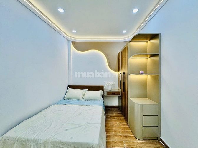 💥Nhà Hoàng Hoa Thám, P5, Phú Nhuận, 3,9*15m, 53,7m2, 2 Tầng 3PN  