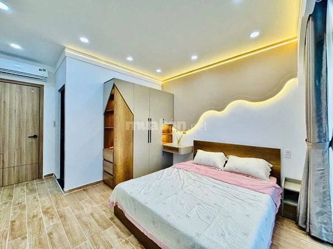 💥Nhà Hoàng Hoa Thám, P5, Phú Nhuận, 3,9*15m, 53,7m2, 2 Tầng 3PN  